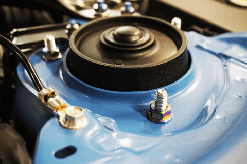 ZSPEC Titanium Front Shock Tower Nuts | 2013-2021 Subaru BRZ/Scion FR-S/Toyota 86 and 2015-2021 Subaru WRX/STI (00843612196934)