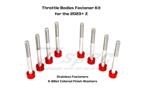 ZSPEC Throttle Bodies Stainless/Billet Fastener Kit | 2023+ Nissan Z (00843612141316)