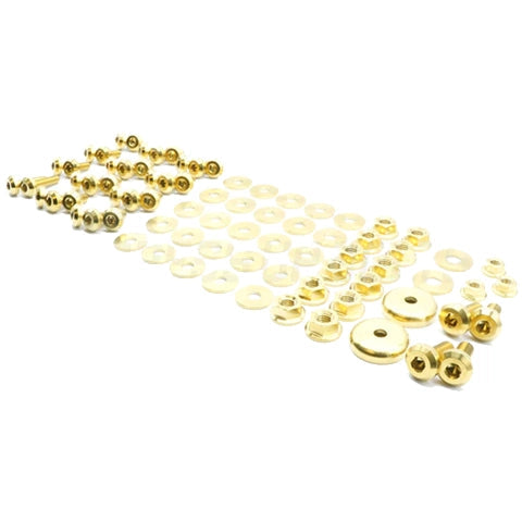 Dress Up Bolts Stage 1 Titanium Hardware Engine Bay Kit | 2022-2023 Subaru BRZ/Toyota GR86 (TOY-043-Ti)