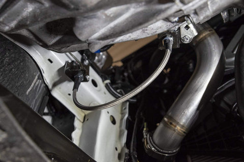 MAP Stainless Braided Clutch Line | 2016+ Honda Civic 1.5T (HDAX-CLK-SS)