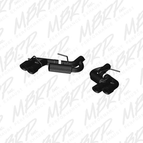 MBRP 3" Dual Axle Back Exhaust | 2016-2024 Chevy Camaro ZL1 / SS / LT1 (S7036)