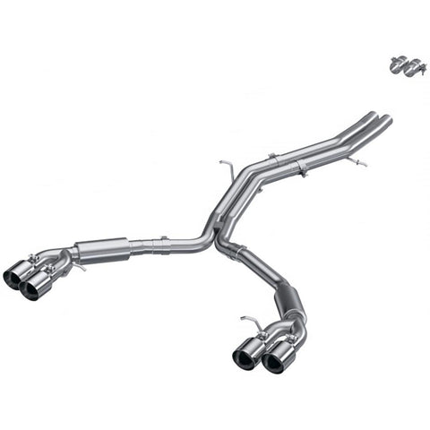 MBRP Cat-Back Exhaust System | 2018-2024 Audi S4/S5 (S4607304/CF)