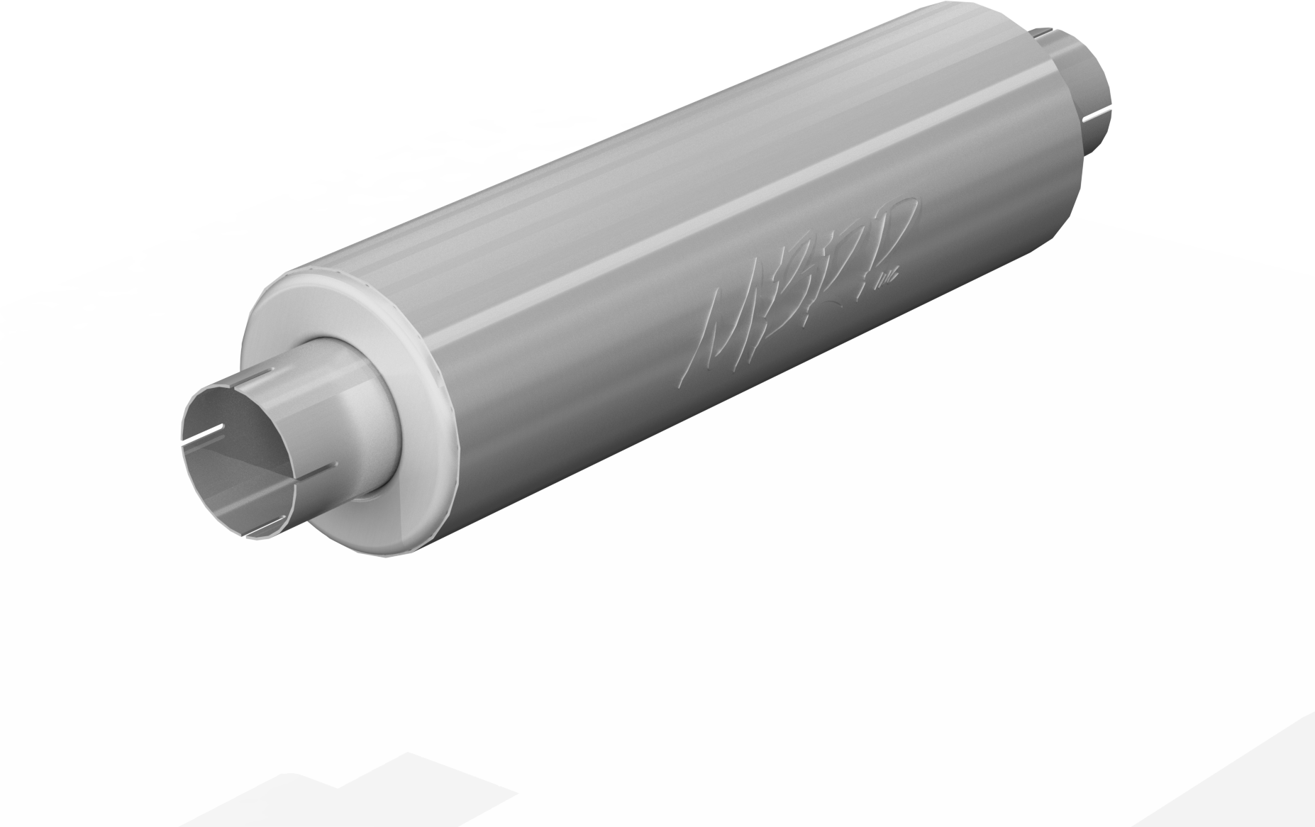 MBRP 2.5-Inch Armor Plus Chambered Muffler | Universal (GP190426