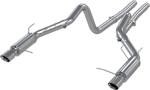 MBRP 3-Inch Race Dual Exit Cat-Back Exhaust w/ Stainless Steel Tips | 2011 - 2012 Ford GT500 & 2011 - 2014 GT (S7264AL)