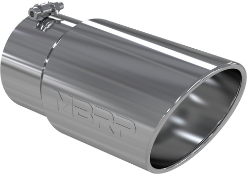 MBRP Single Wall Rolled Angle Cut 6-Inch Outlet | Universal (T5075)