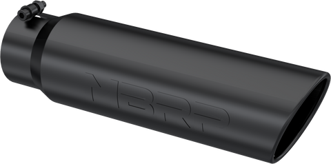 MBRP Single Wall Rolled Angle Cut 5-Inch Outlet | Universal (T5124)