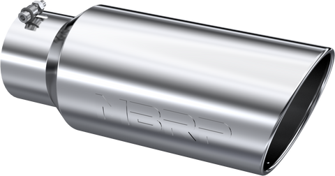 MBRP Single Wall Rolled Angle Cut 7-Inch Outlet | Universal (T5127)