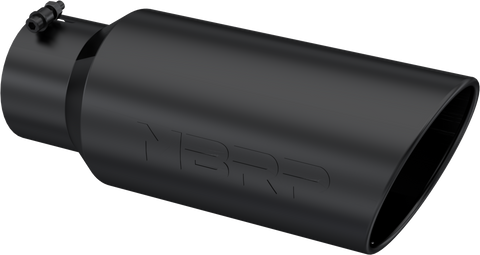 MBRP Single Wall Rolled Angle Cut 7-Inch Outlet | Universal (T5127)