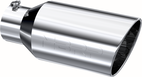 MBRP Single Wall Rolled Angle Cut 8-Inch Outlet | Universal (T5129)