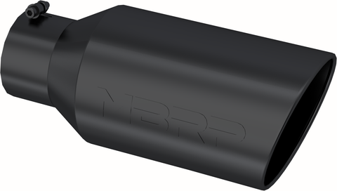 MBRP Single Wall Rolled Angle Cut 8-Inch Outlet | Universal (T5129)