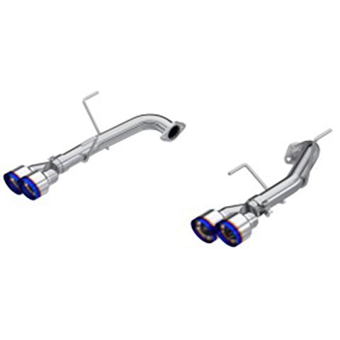 MBRP Dual Split Axleback Exhaust with Quad Tips | 2022+ Subaru WRX (S48103)
