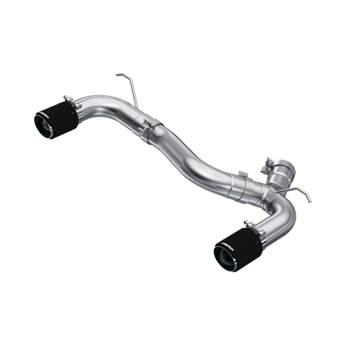 MBRP 3-Inch Armor Pro Street Profile Dual Rear Exit Axle-Back Exhaust with Carbon Fiber Tips | 2017 - 2021 BMW M240i (S45003CF)