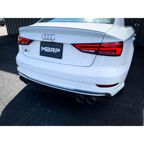 MBRP Pro Series 3" T304 Cat-Back Exhaust | 2015-2020 Audi S3 (S4601304)