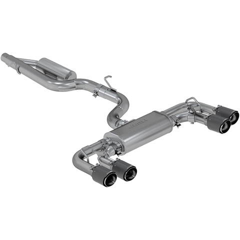 MBRP Cat-Back Exhaust System | 2015-2019 Volkswagen Golf R (S46053CF)