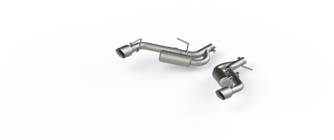 MBRP 2.5-Inch Race Profile Dual Exit Axle-Back Exhaust w/ Stainless Steel Tips | 2016 - 2024 Chevrolet Camaro LS / 1LT / 2LT (S7038AL)