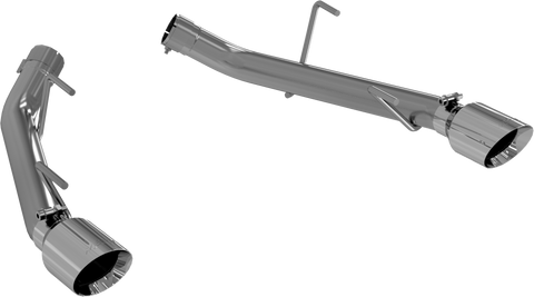 MBRP 2.5-Inch Race Dual Exit Axle-Back Exhaust | 2007 - 2010 Ford Mustang GT / GT500 (S7202)