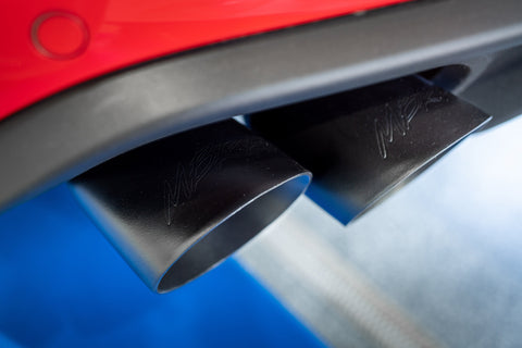 MBRP Black Series 3" Cat-Back Exhaust System | 2018-2023 Ford Mustang GT (S7207BLK)