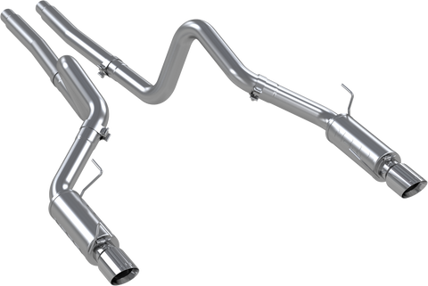 MBRP 3-Inch Race Dual Exit Cat-Back Exhaust w/ Stainless Steel Tips | 2005 - 2010 Ford Mustang GT & GT500 (S7270409)