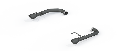 MBRP 2.5-In Race Dual Exit Axle-Back Exhaust w/ Black Tips | 2015 - 2017 Ford Mustang GT (S7276BLK)