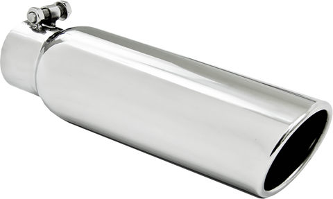 MBRP Single Wall Rolled Angle Cut 3.5-Inch Outlet | Universal (T5148)