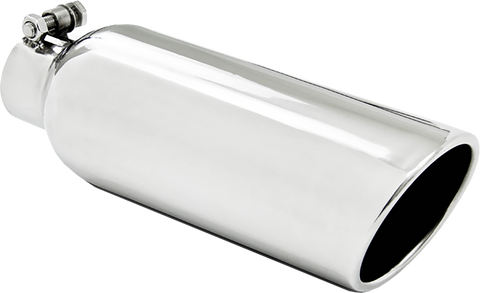 MBRP Single Wall Rolled Angle Cut 4-Inch Outlet | Universal (T5149)