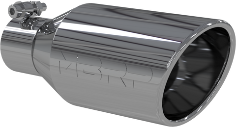 MBRP Single Wall Rolled Angle Cut 4.5-Inch Outlet | Universal (T5160)