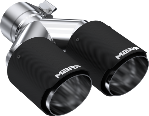 MBRP Dual Wall Angle Cut Dual 3.5-Inch Outlet | Universal (T5171CF)