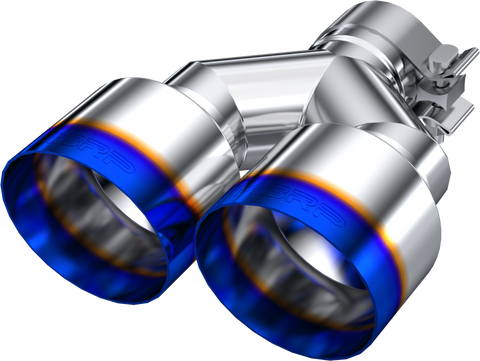 MBRP Single Wall Angle Cut Dual 4-Inch Outlet | Universal (T5177BE)