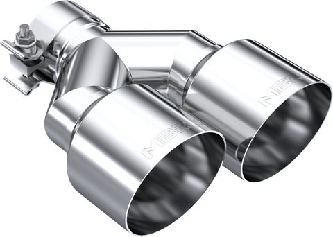 MBRP Single Wall Angle Cut Dual 4-Inch Outlet | Universal (T5178)