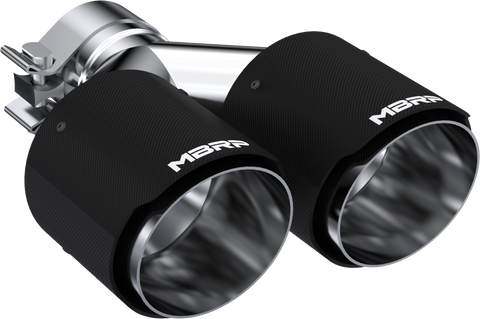 MBRP Dual Wall Angle Cut Dual 4-Inch Outlet | Universal (T5178CF)