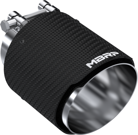 MBRP Dual Wall Angle Cut 4-Inch Outlet | Universal (T5180CF)