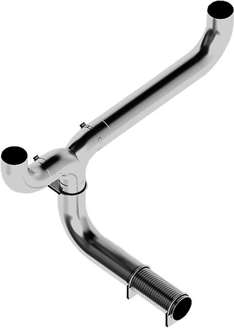 MBRP Stack T-Pipe Connector Kit 5-Inch | Universal (UT6001)