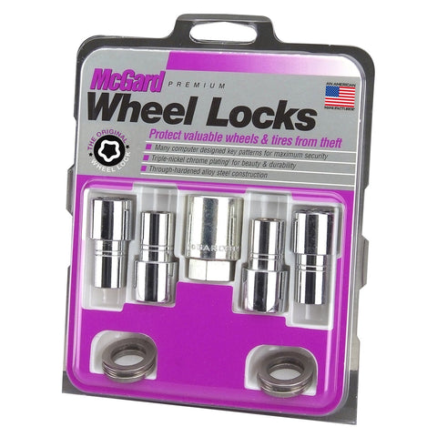 McGard Mag/Shank Style Wheel Locks / Exposed / Chrome (22140)