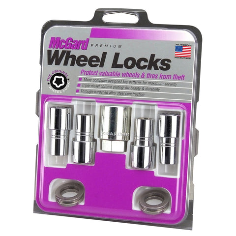 McGard Mag/Shank Style Wheel Locks / Exposed / Chrome (22158)