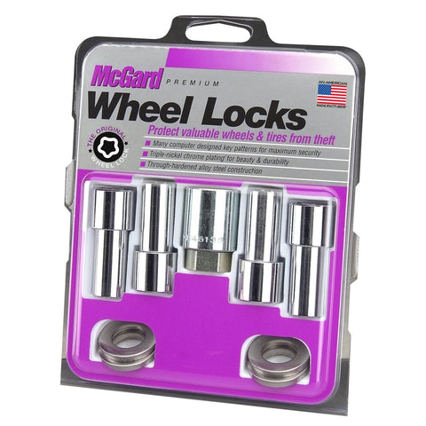 McGard Mag/Shank Style Wheel Locks / Exposed / Chrome (23180)