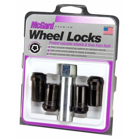 McGard Tuner Style Cone Seat Wheel Locks / Black (25116)