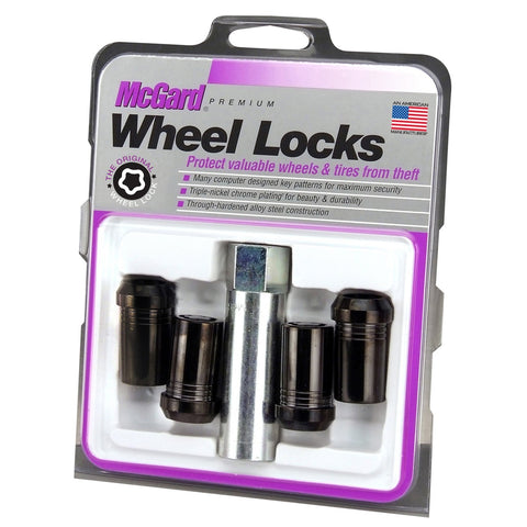 McGard Tuner Style Cone Seat Wheel Locks / Black (25340)