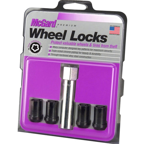 McGard Tuner Style Cone Seat Wheel Locks / Black (25354)