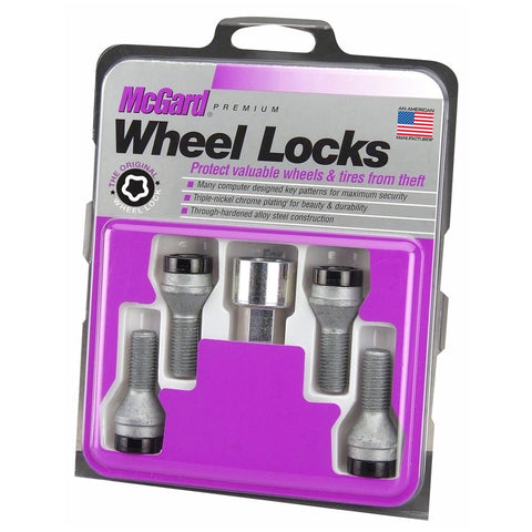 McGard Cone Seat Style Wheel Lock Bolts / Black (27178)