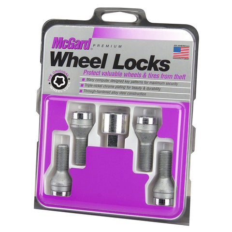 McGard Cone Seat Style Wheel Lock Bolts / Chrome (27179)