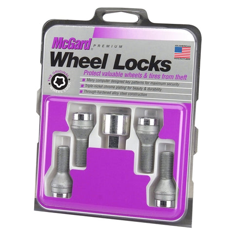 McGard Cone Seat Style Wheel Lock Bolts / Chrome (27216)