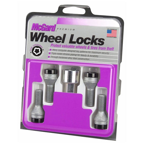 McGard Cone Seat Style Wheel Lock Bolts / Black (27361)