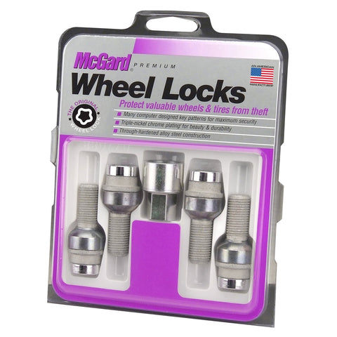 McGard Radius Seat Style Wheel Lock Bolts / Chrome (28020)