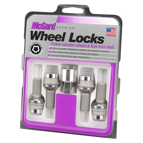 McGard Radius Seat Style Wheel Lock Bolts / Chrome (28032)