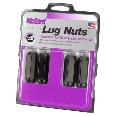 McGard Cone Seat Style Lug Nuts / Black (64025)