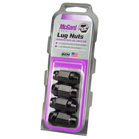McGard Bulge Cone Seat Style Lug Nuts / Black (64034)