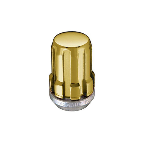 McGard Tuner Style Cone Seat Lug Nuts / Gold / Bulk Box (65002GD)