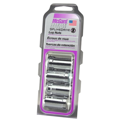 McGard Tuner Style Cone Seat Lug Nuts / Chrome (65340)