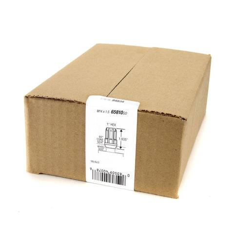 McGard Tuner Style Cone Seat Wheel Installation Kit / Gold (65810GD)