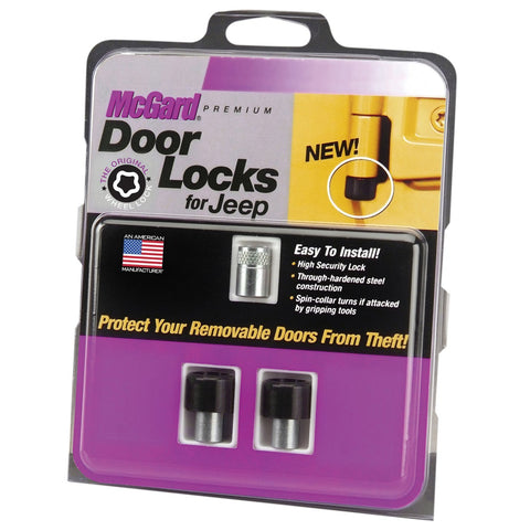 McGard Jeep Wrangler Door Locks (76057)